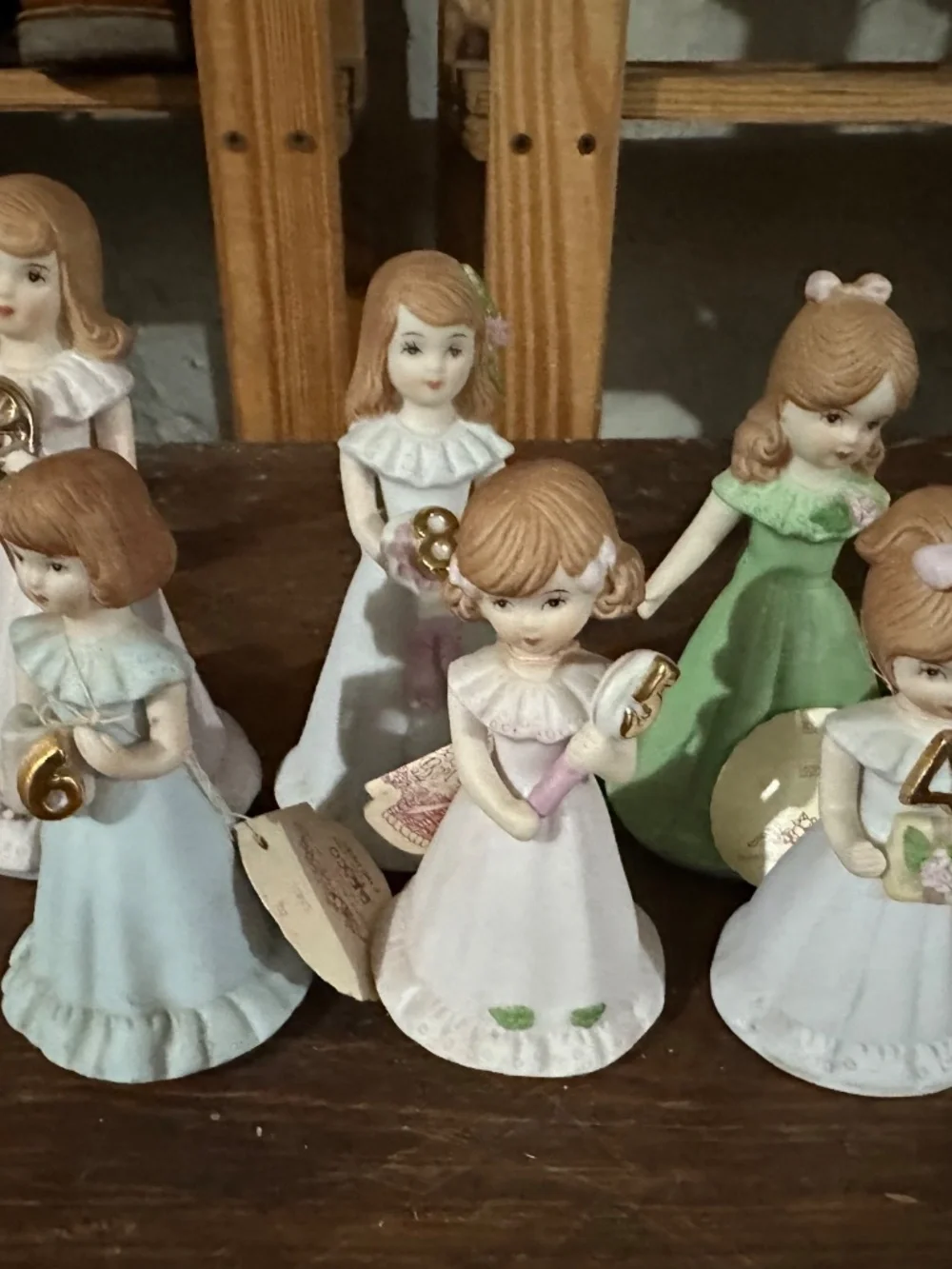 Porcelain Collectable Growing Up Girls